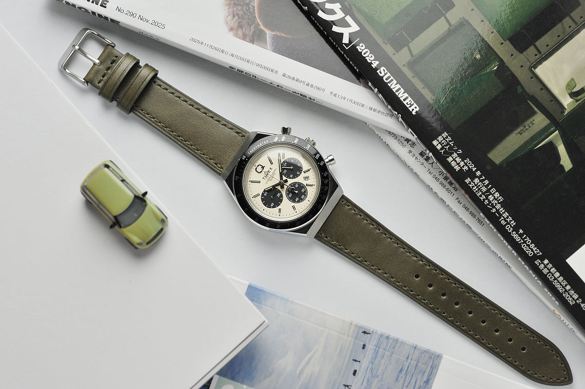 Vario fitted watch strap for timex Q