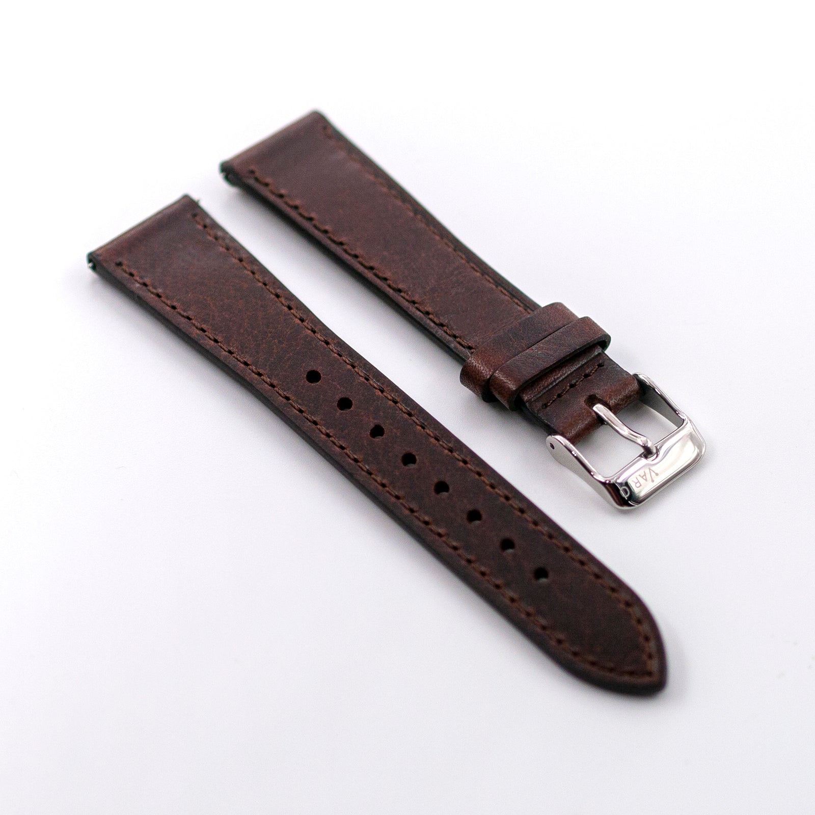 Vintage Italian Leather Watch Strap | Brown | Vario