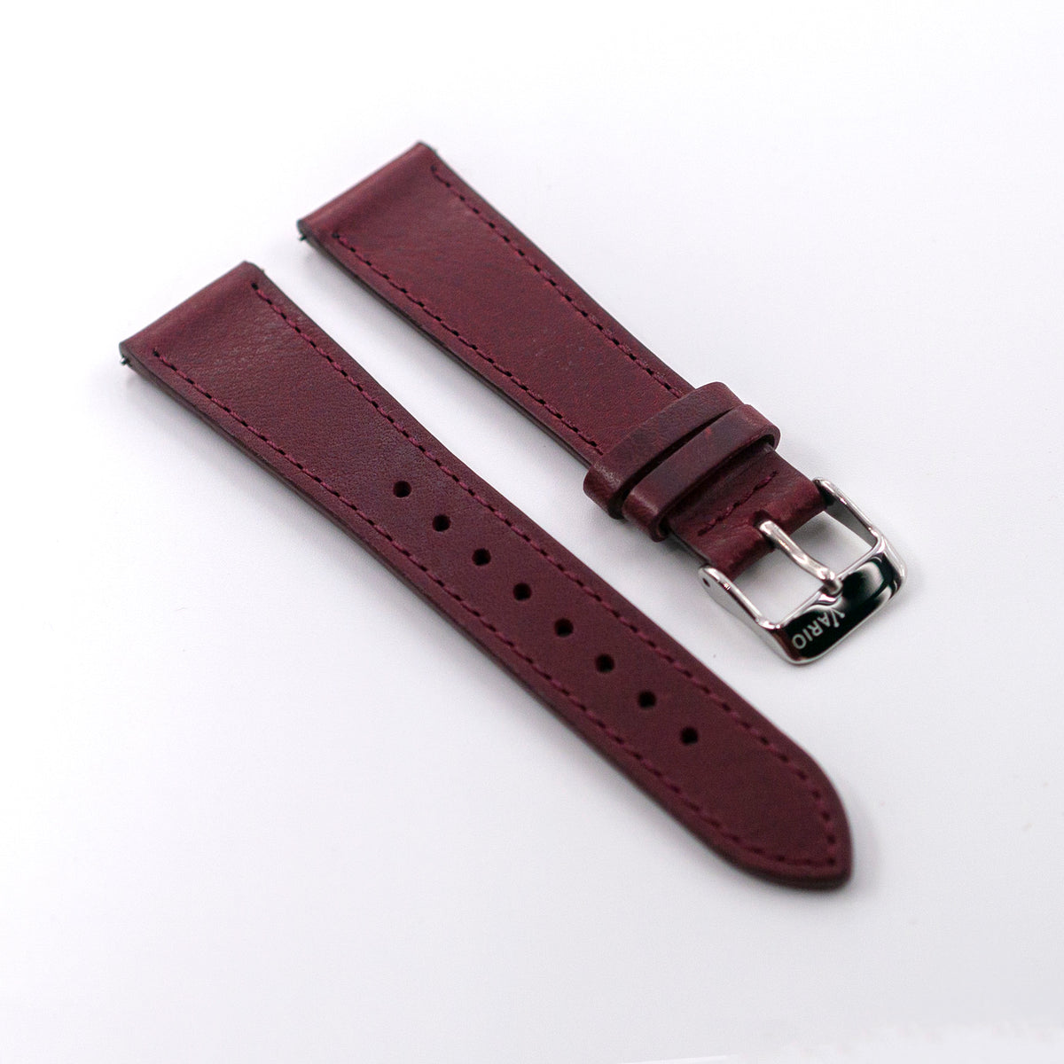Vintage Italian Leather Watch Strap | Red | Vario