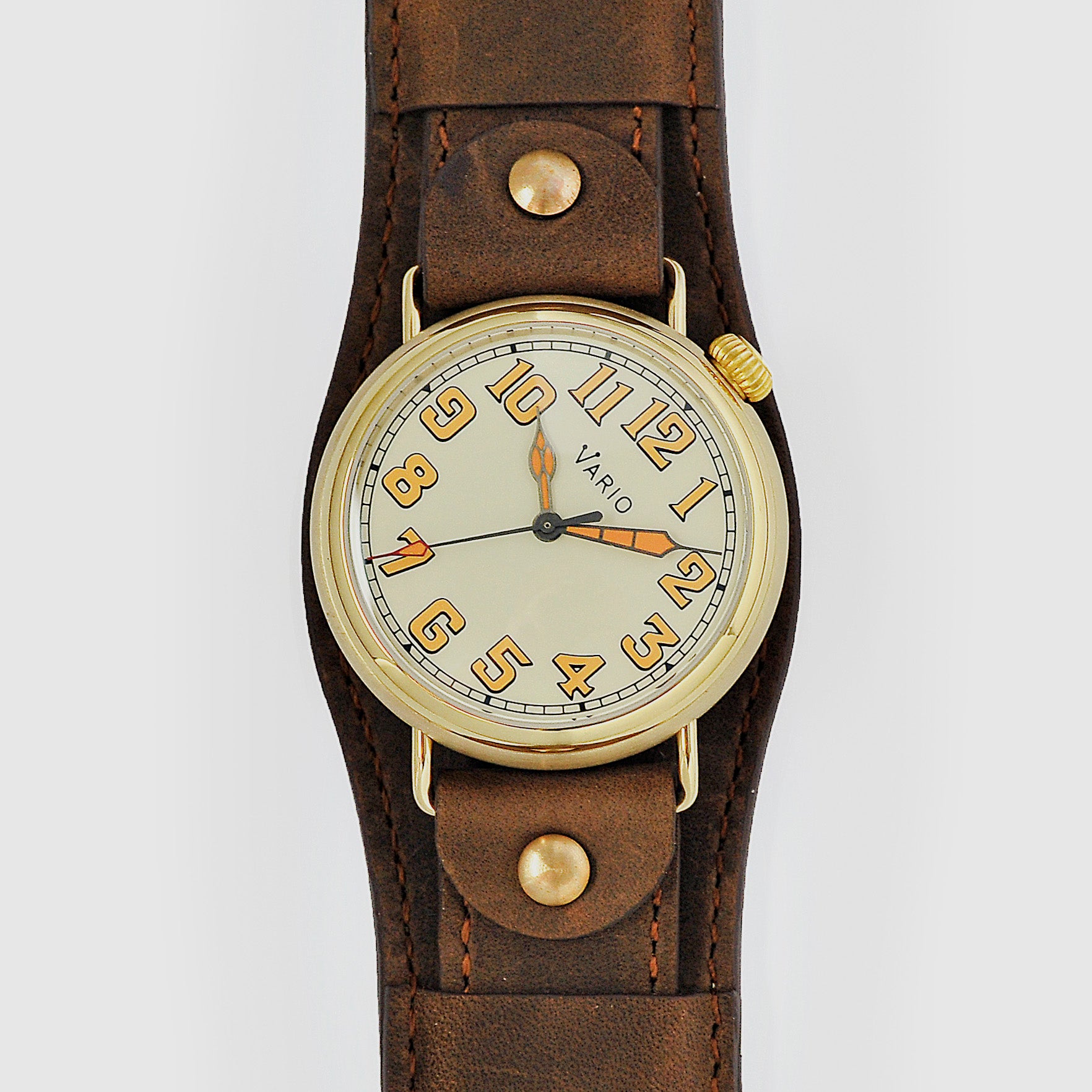 1918 Pilot tilted dial handwound watch