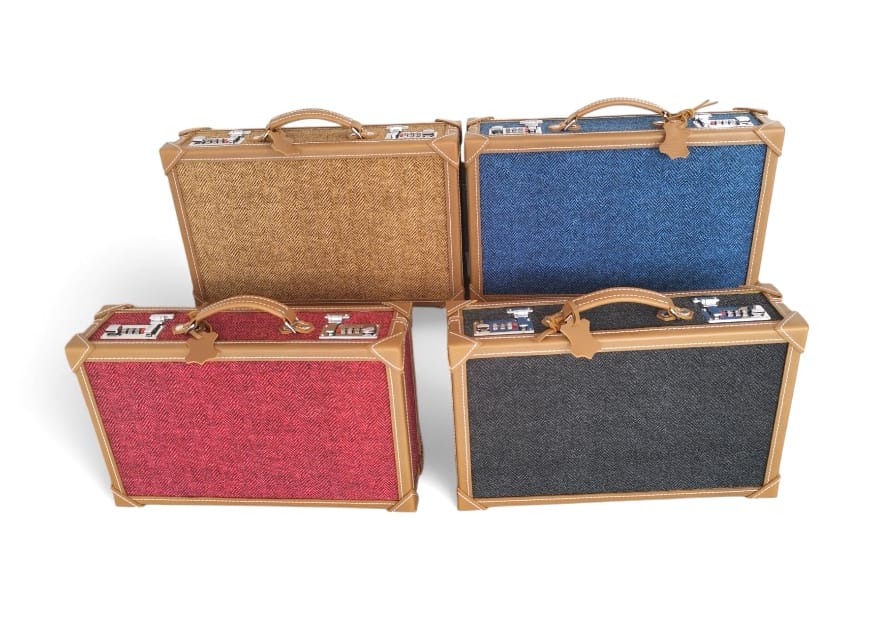 Vario Herringbone Watch Carrying Case 