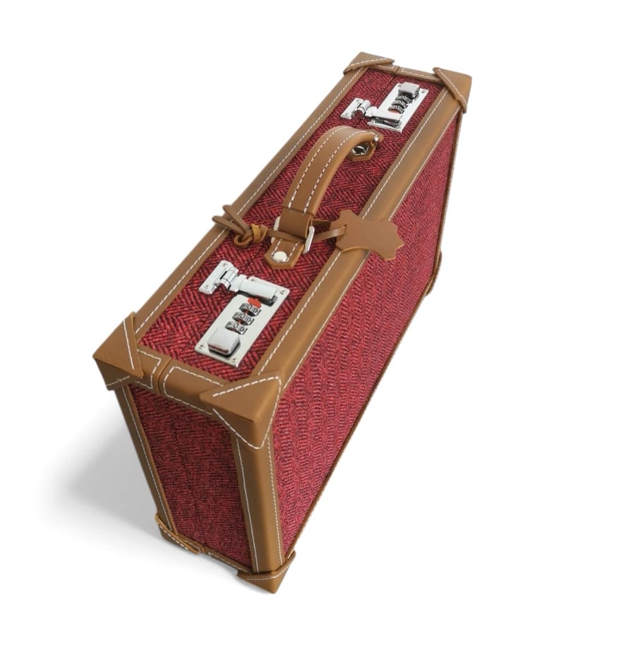 Vario Herringbone Watch Carrying Case