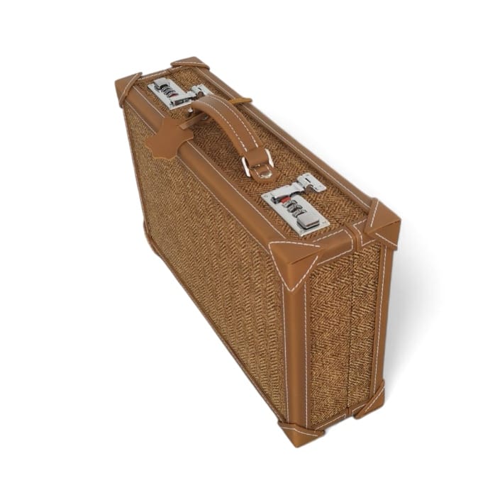 Vario Herringbone Watch Carrying Case