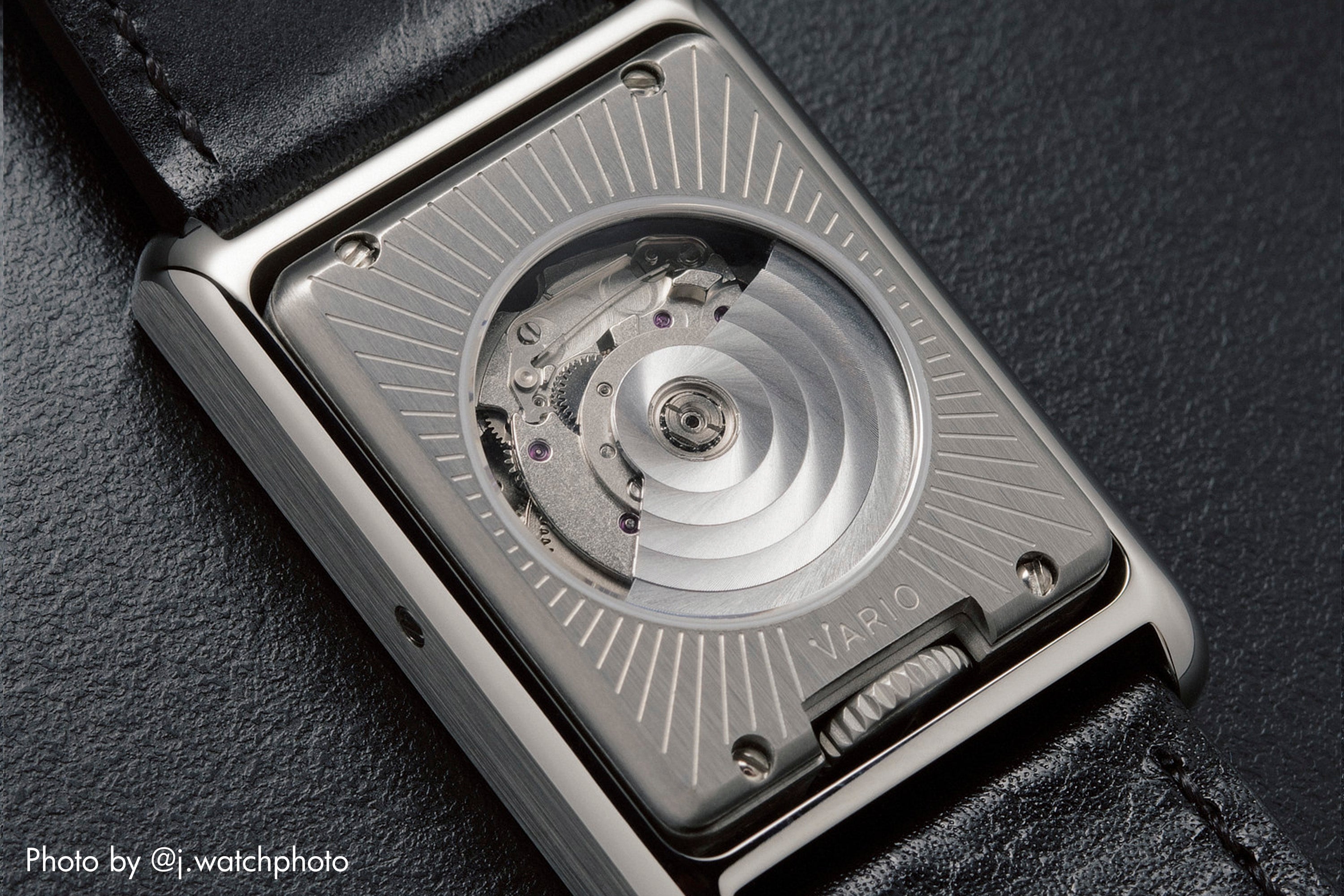 vario reversible single time watch tungsten rotor