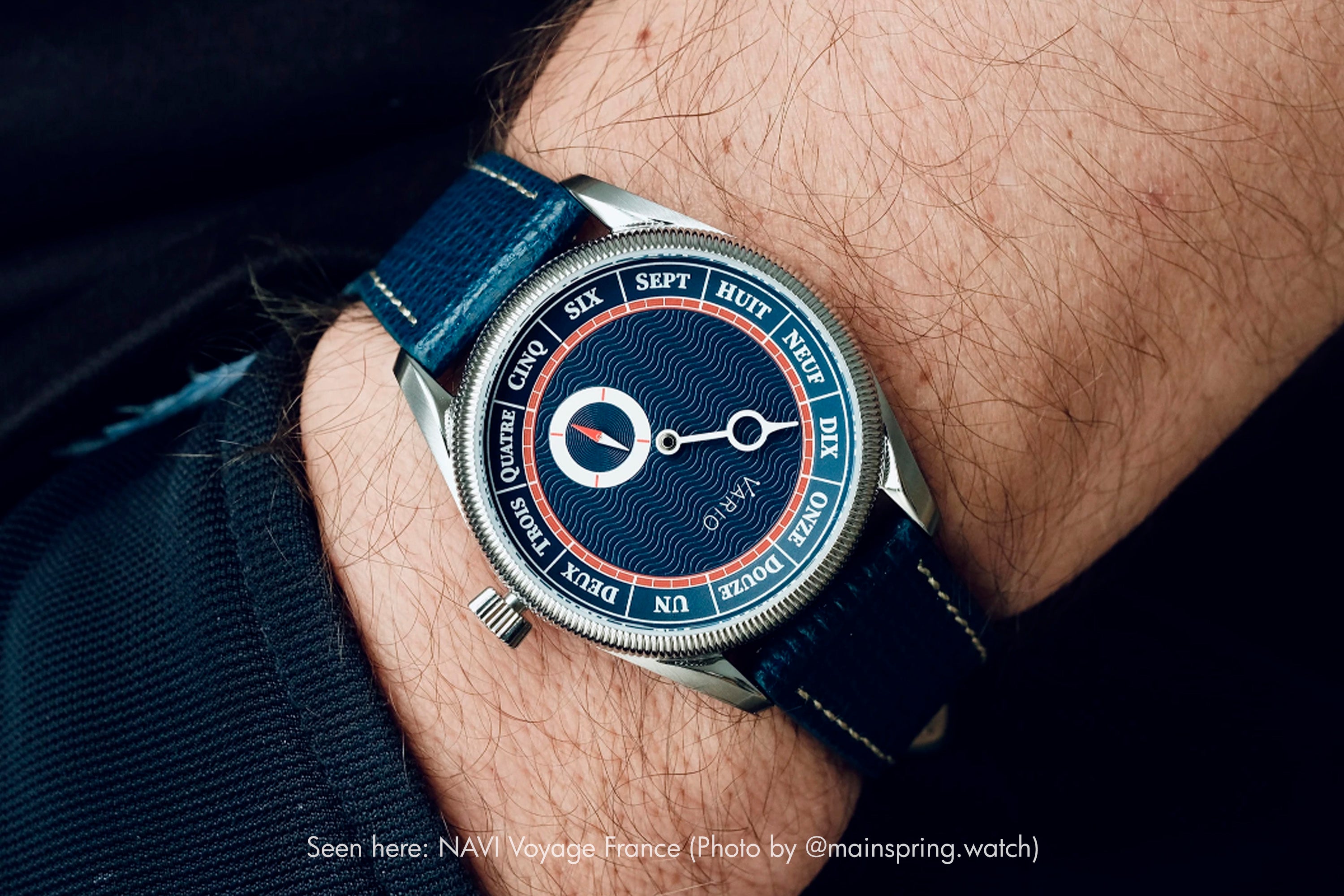 NAVI Voyage Single Hand Watch France