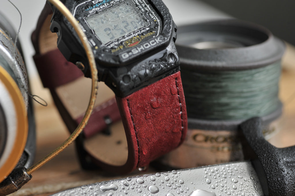 Performance Leather GShock Replacement Watch Strap