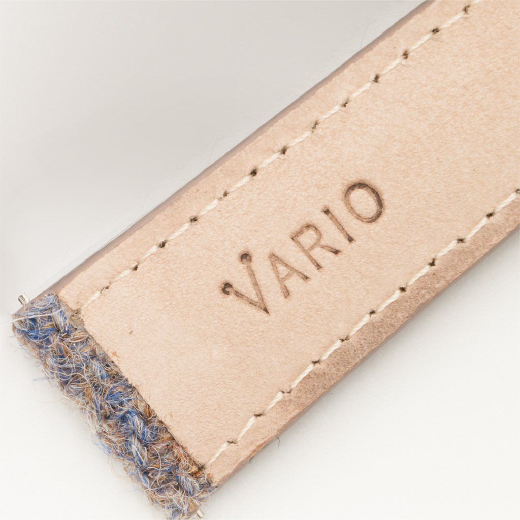 genuine vario harris tweed leather soft backing
