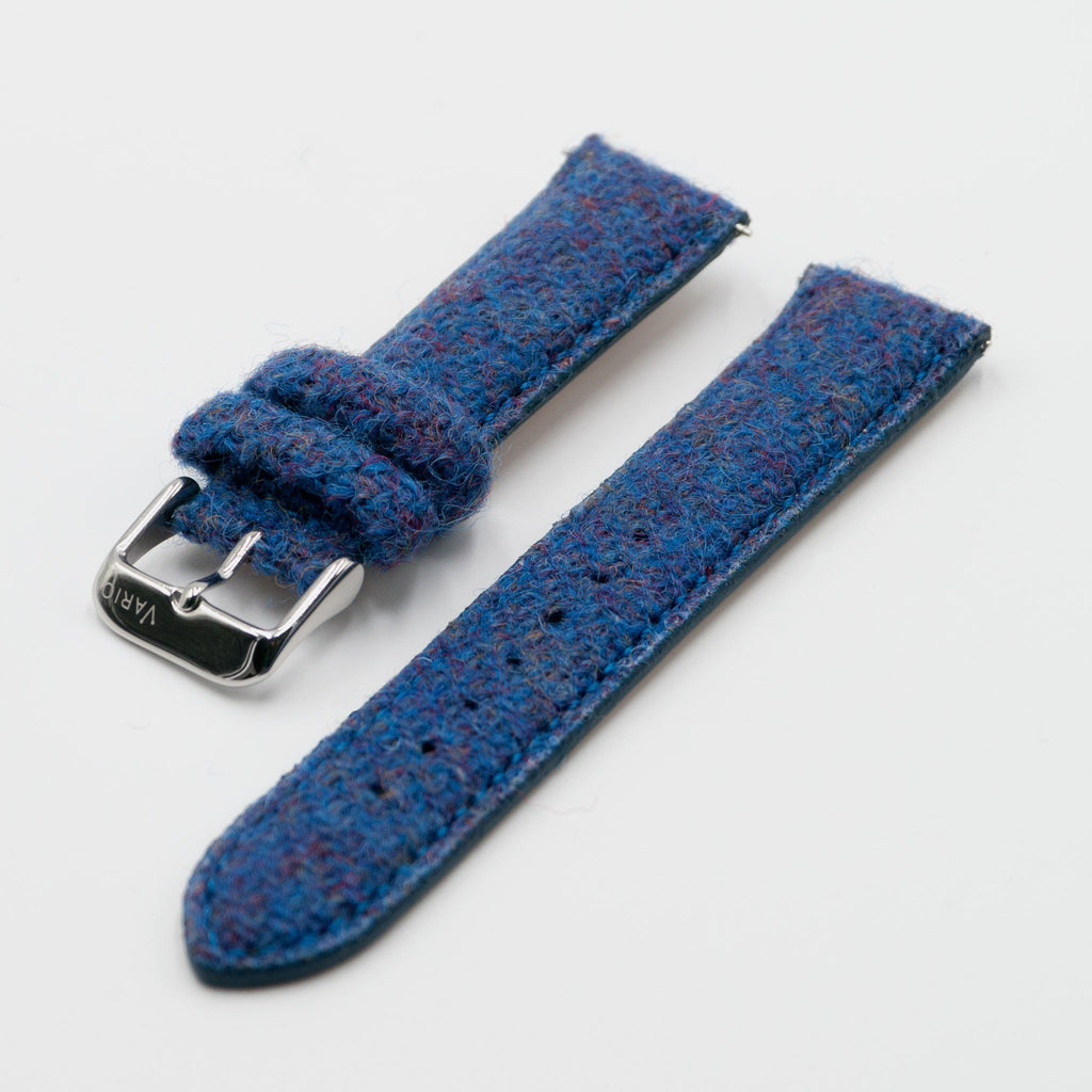 Harris Tweed Cobalt Blue Watch Strap