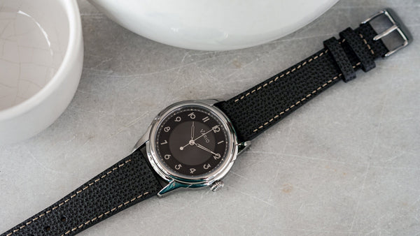 Vario Empire Gunmetal Tuxedo Automatic Dress Watch