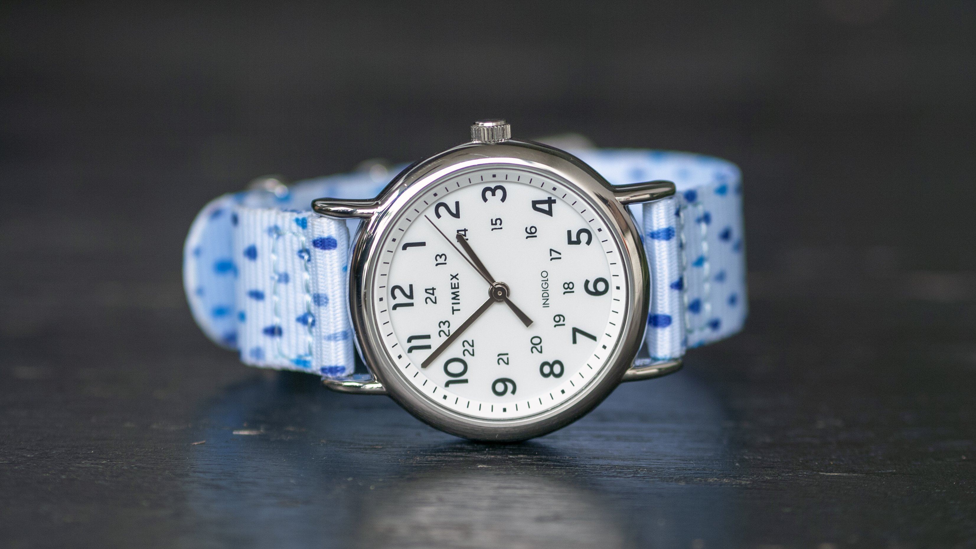 timex watch with raindrops strap band