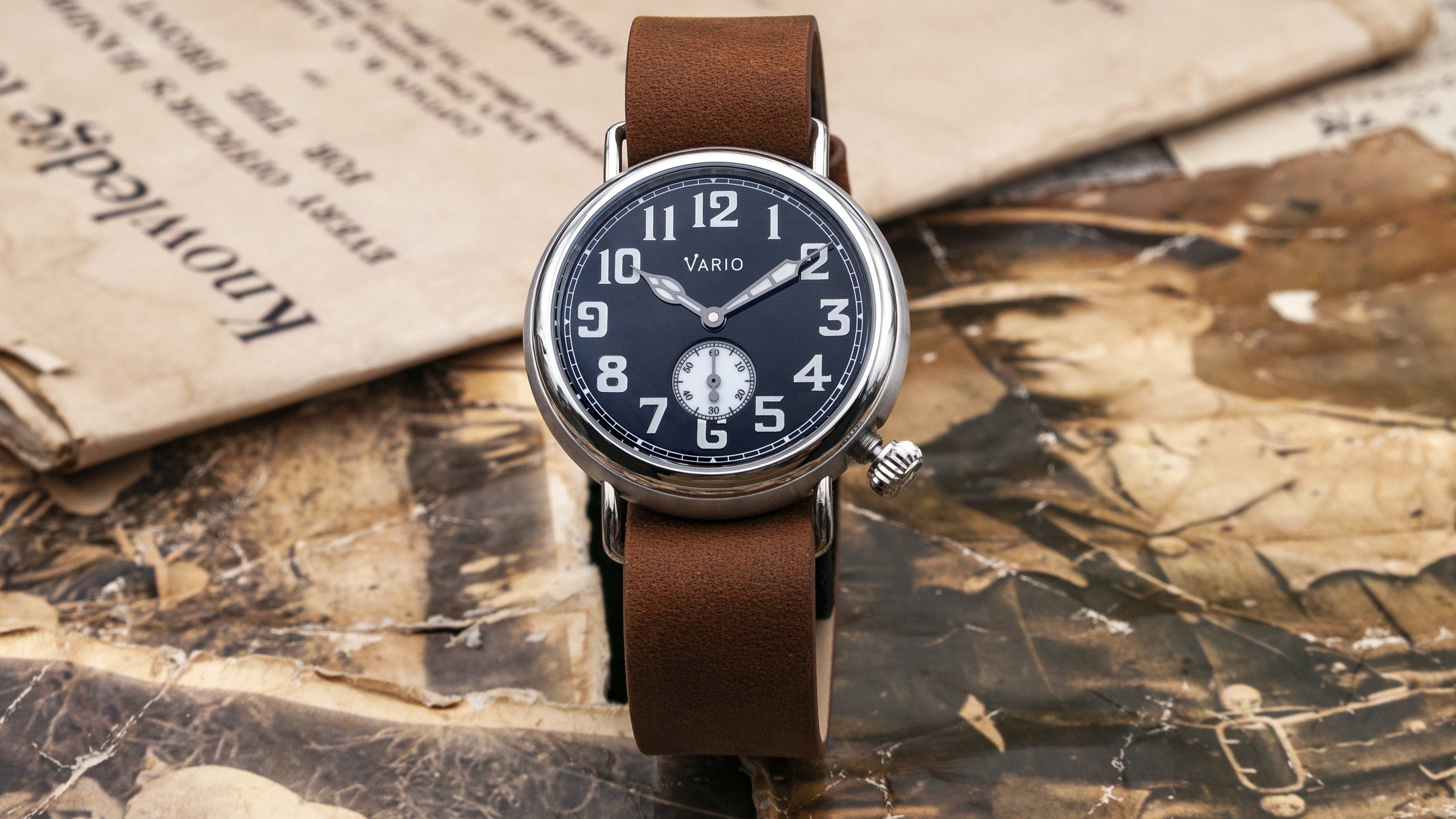 vario ww1 trench watch 37mm 