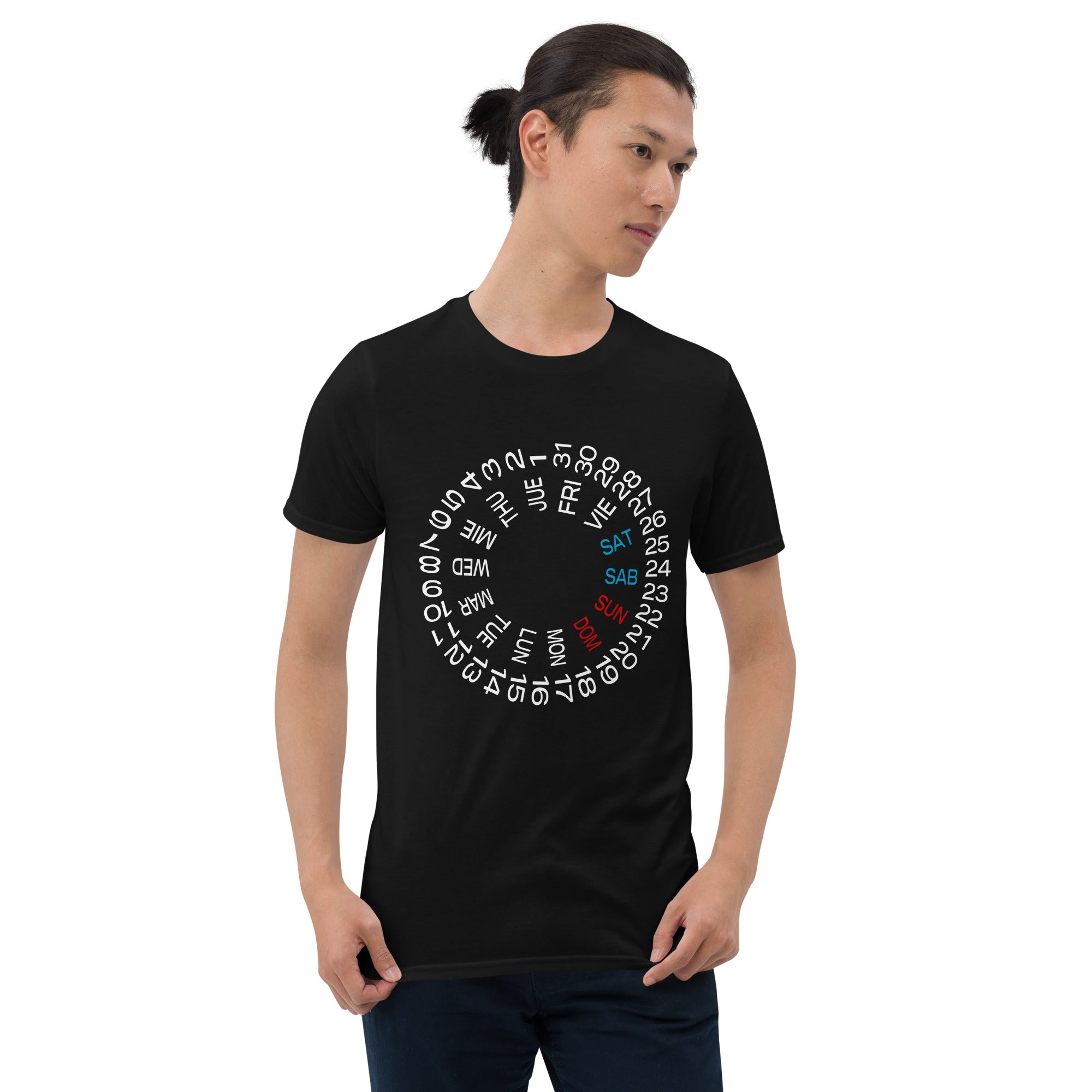 Horology T-Shirt — Spanish Day Date Wheel