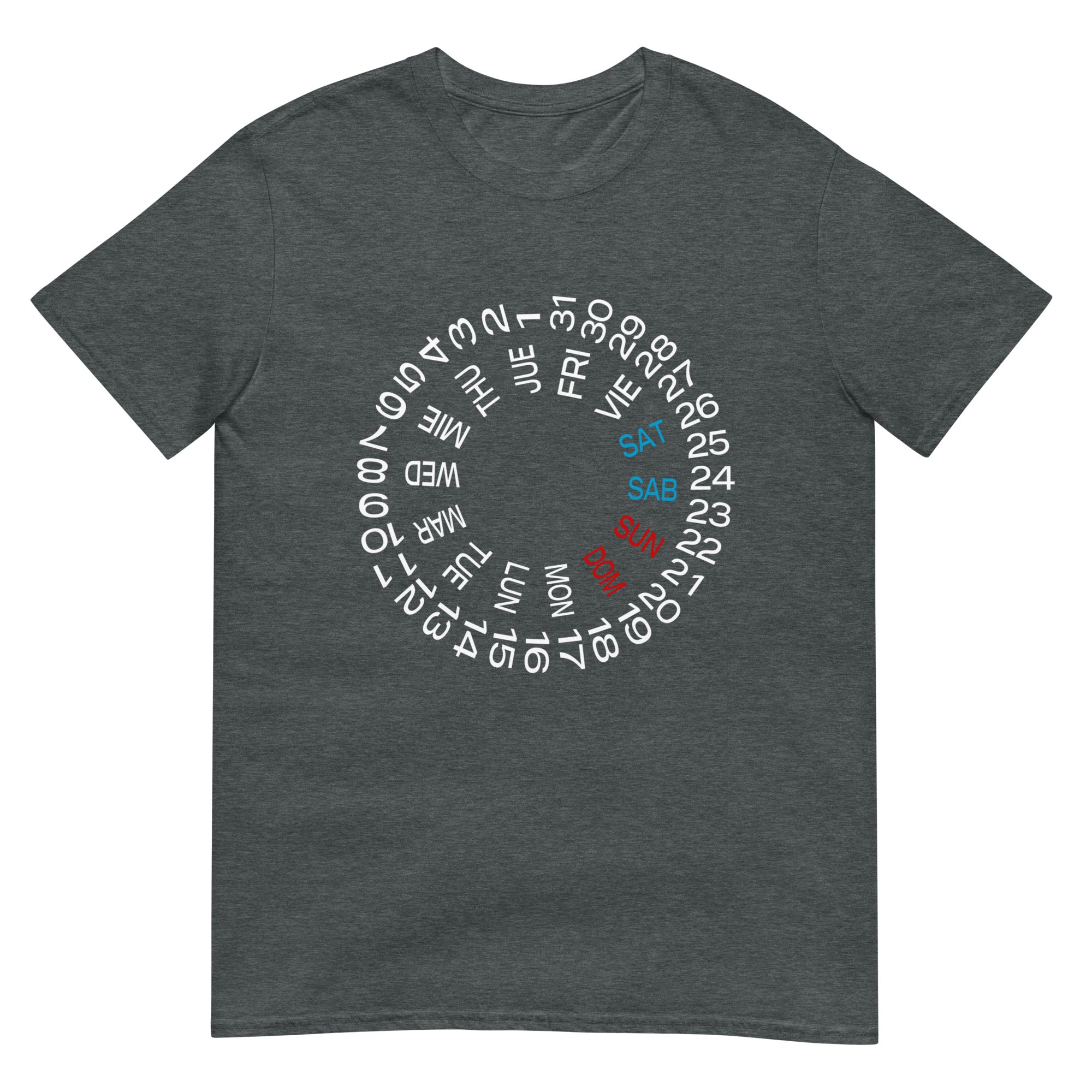 Horology T-Shirt — Spanish Day Date Wheel
