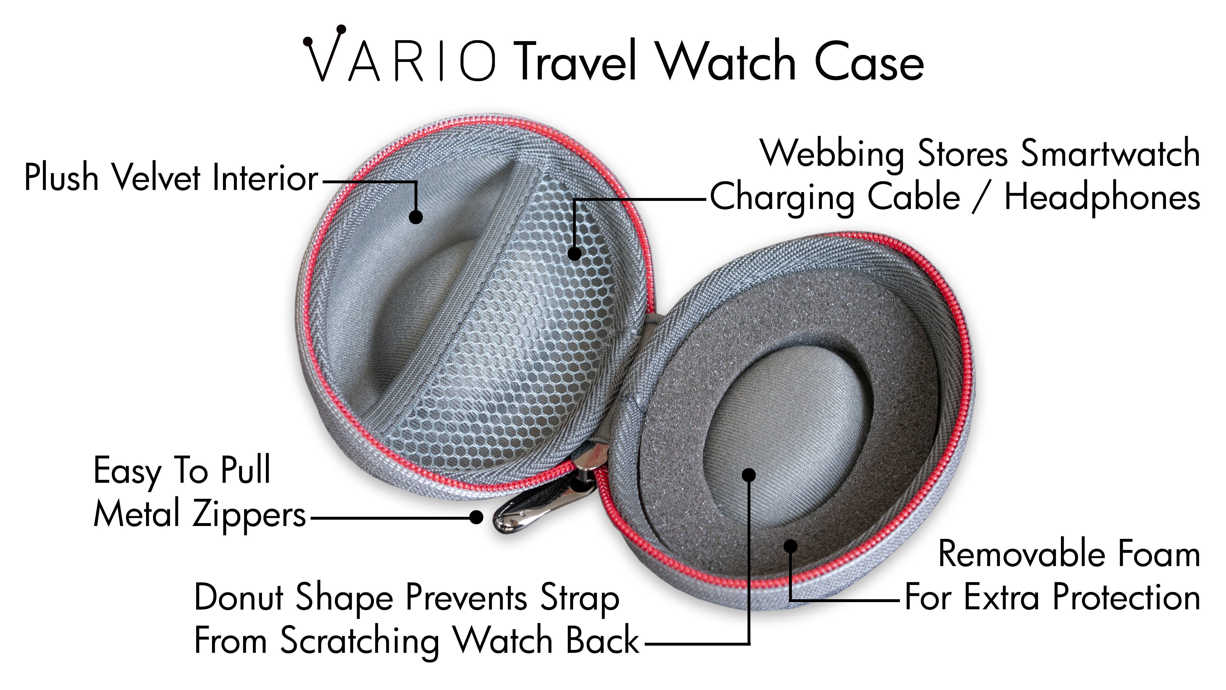 vario travel watch case benefits